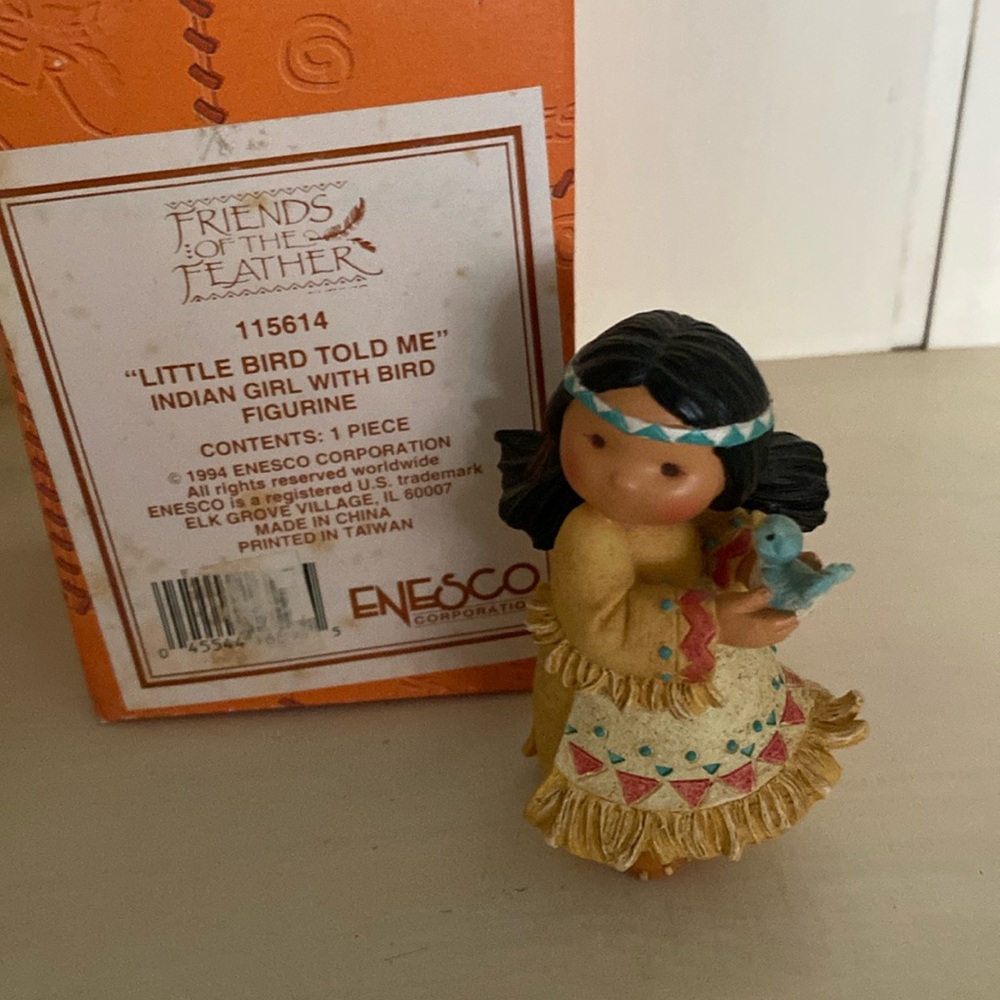 Enesco 'Little Bird Told Me' Figurine